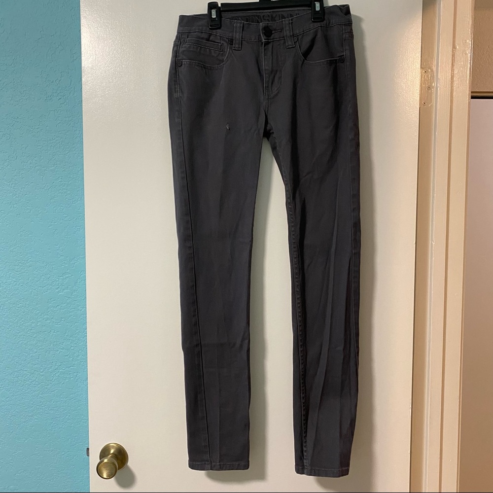 RSQ Mens Gray London Skinny Jeans